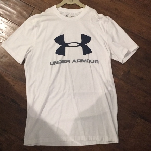 Under Armour Other - Under Armour white logo T-shirt